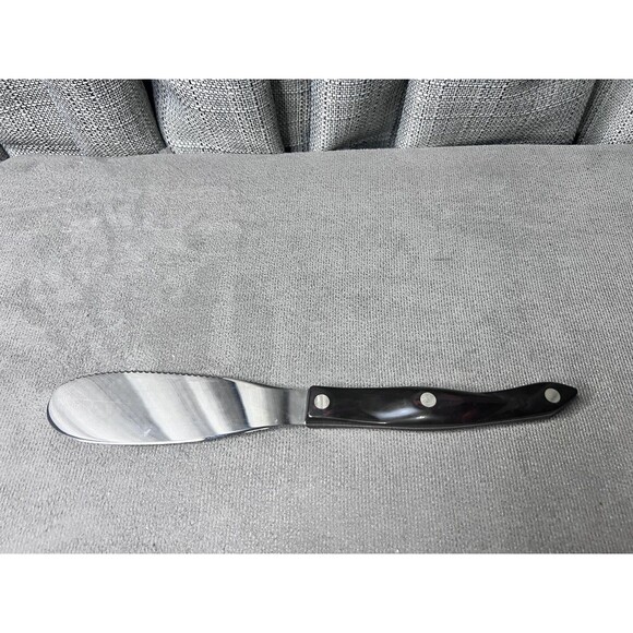 CUTCO # 1768 Spatula Spreader Serrated Marbled Handle 5 Inch Utensil - Picture 3 of 9